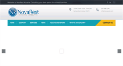 Desktop Screenshot of novarest.com